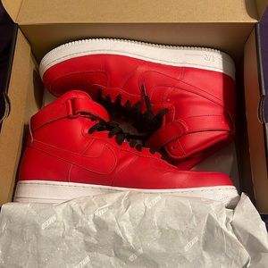 Nike custom My hero academia Air Force 1 red&white